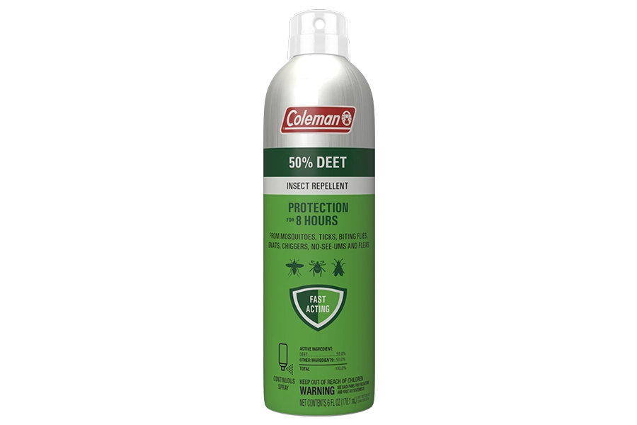 Coleman DEET Insect Repellent 50% DEET continuous spray can