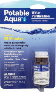 Potable Aqua Germicidal Tablets