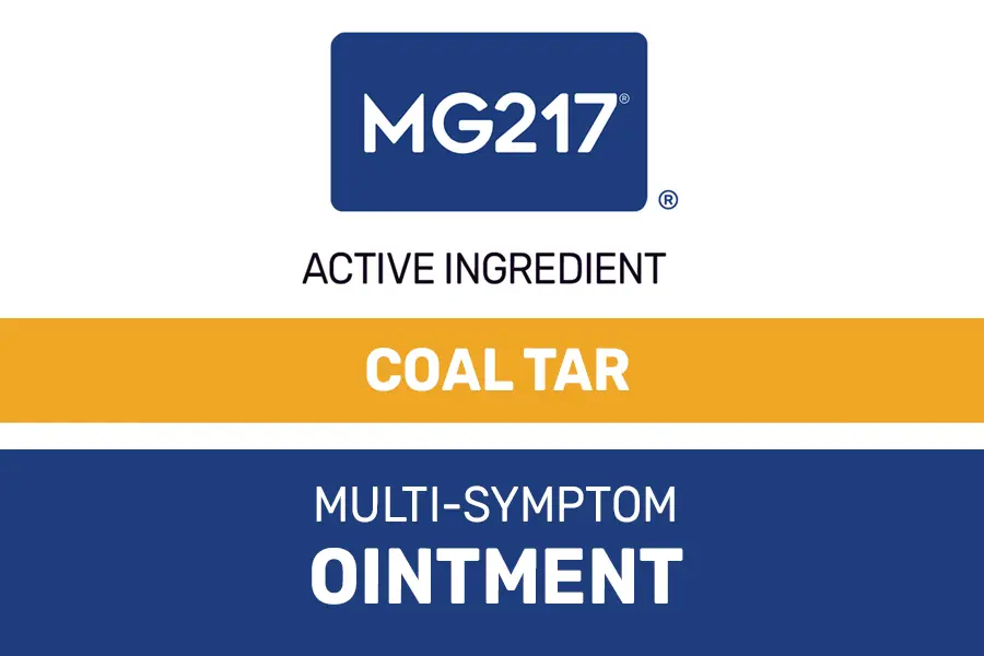 MG217 Multi-Symptom Ointment - active ingredient: coal tar