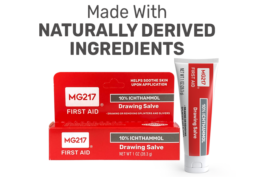 First Aid Drawing Salve Ointment made with naturally derived ingredients