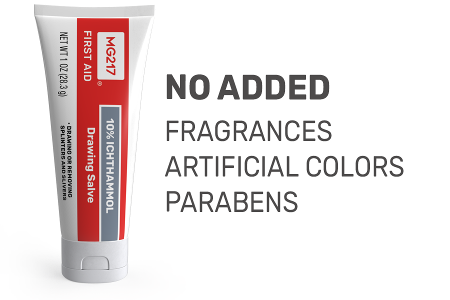 no added parabens, artificial colors, fragrances