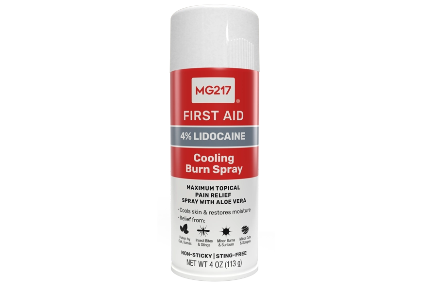 MG217 Cooling Burn Spray, Maximum Strength Pain Relief