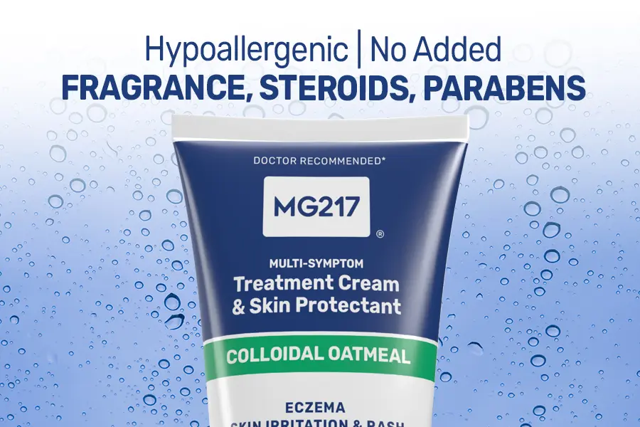MG217 Multi-Symptom Treatment Cream & Skin Protectant is hypoallergenic