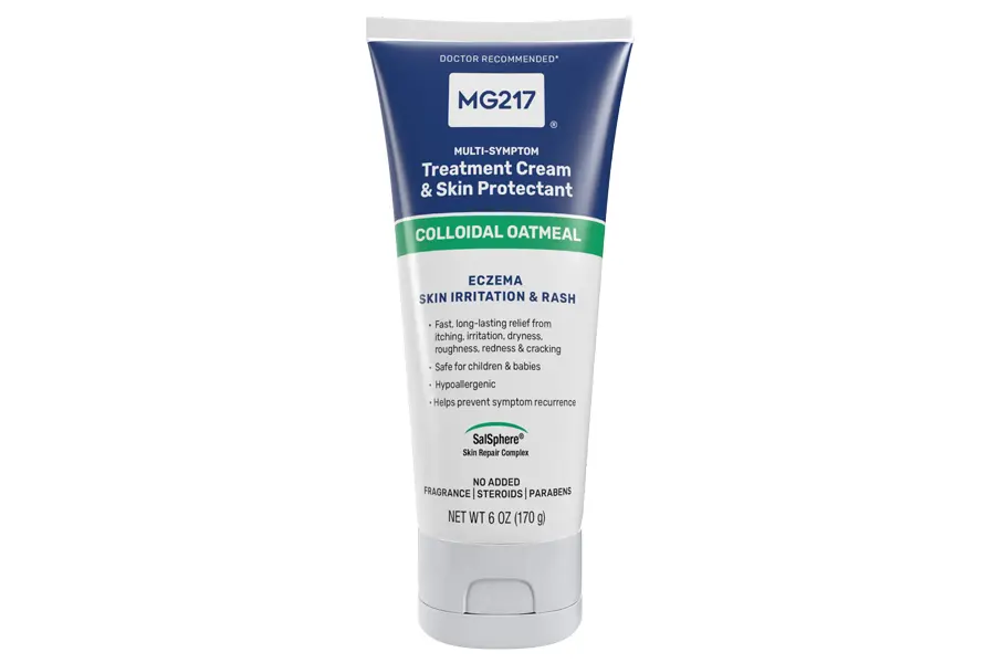 5106 OatmealFRONT MG217 Multi-Symptom Treatment Cream & Skin Protectant Active Ingredient: Colloidal Oatmeal