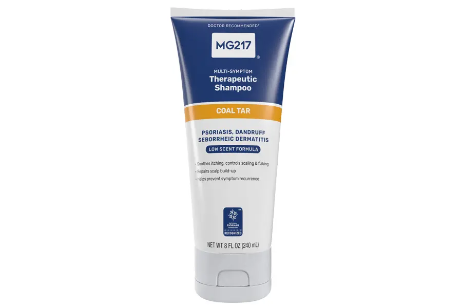 5123 CoalTar Shampoo -front MG217 Multi-Symptom .5% Coal Tar Therapeutic Shampoo