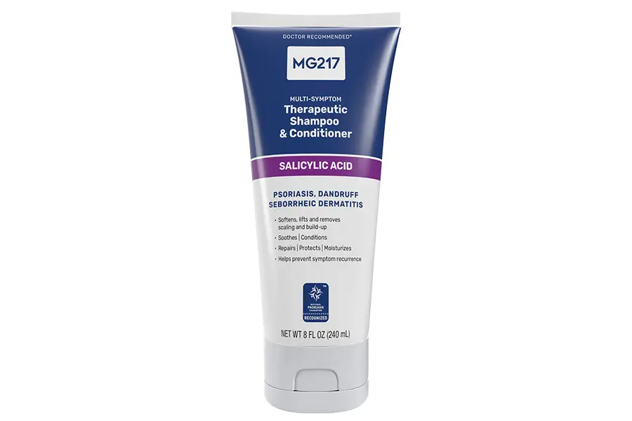 5127 SalAcidShampoo+Cond MG217 Therapeutic Sal-Acid Shampoo + Conditioner product bottle