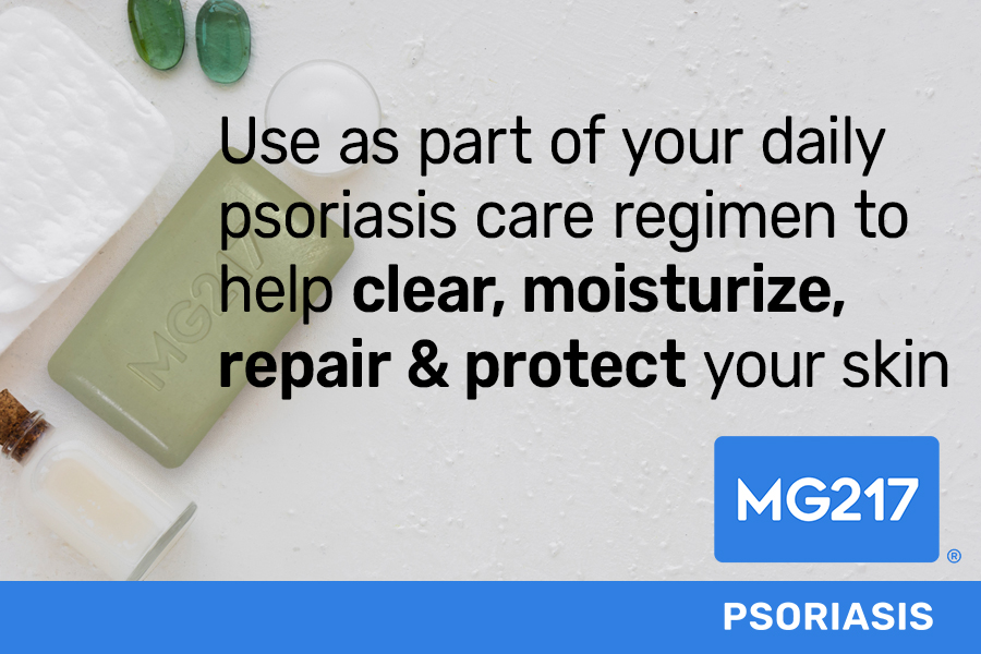 Use as part of your daily psoriasis care regimen to help clear, moisturize, repair & protect your skin
