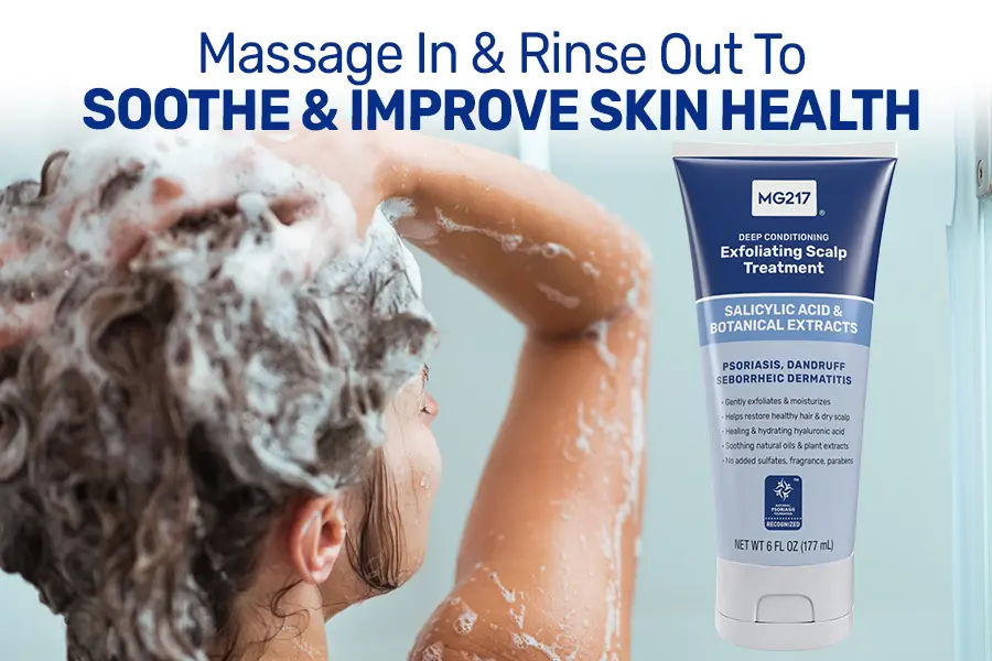 MG217 Deep Conditioning Exfoliating Scalp Treatment - massage in and rinse out