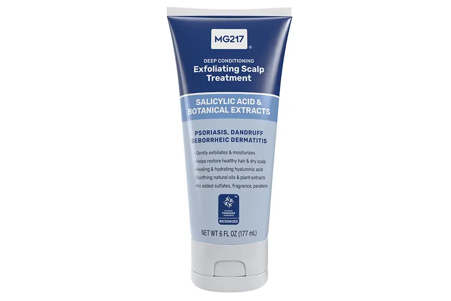 5205 Scalp Treatment MG217 Deep Conditioning Exfoliating Scalp Treatment front of product tub