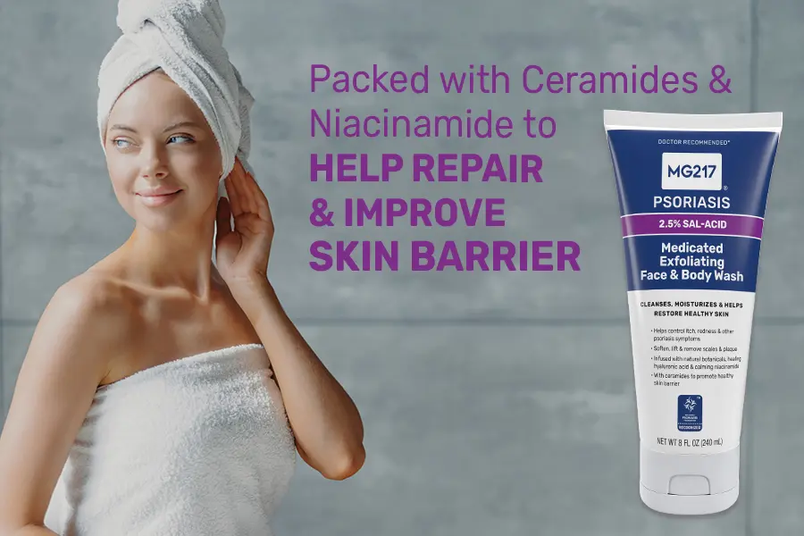 packed with ceramides and niacinamide to help repair and improve skin barrier