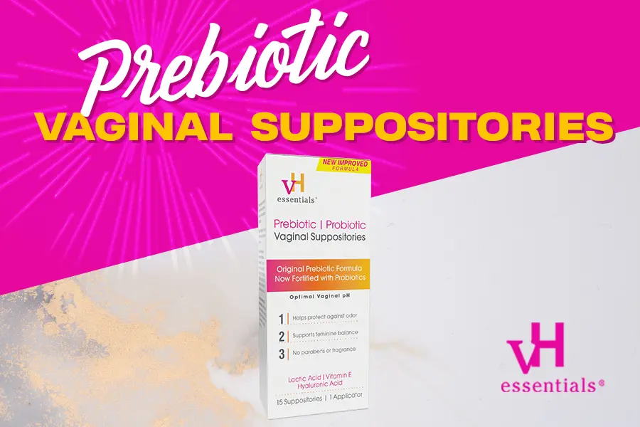 prebiotic vaginal suppositories