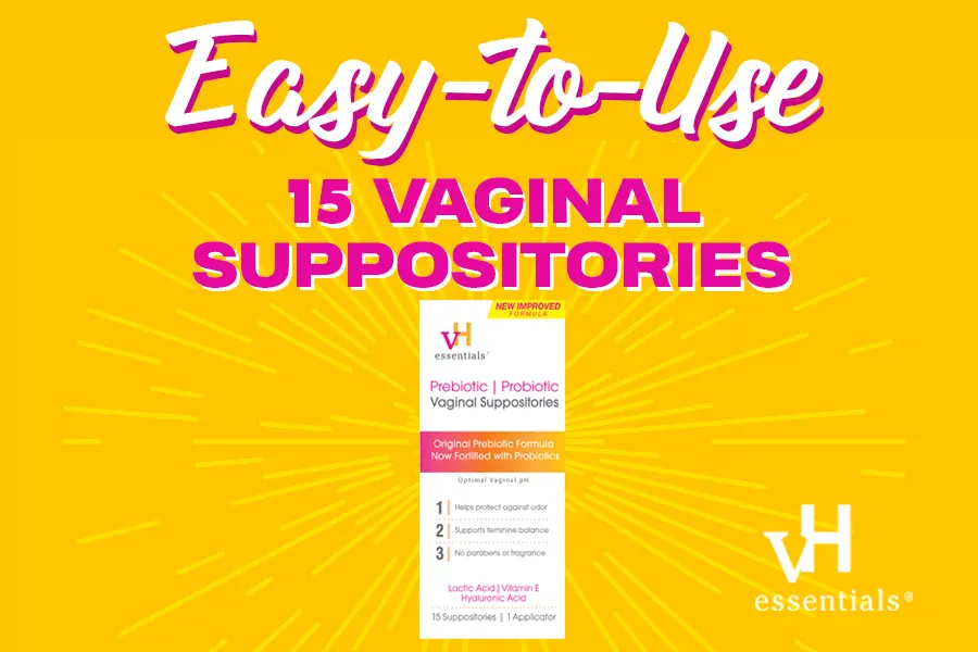 easy to use 15 vaginal suppositories