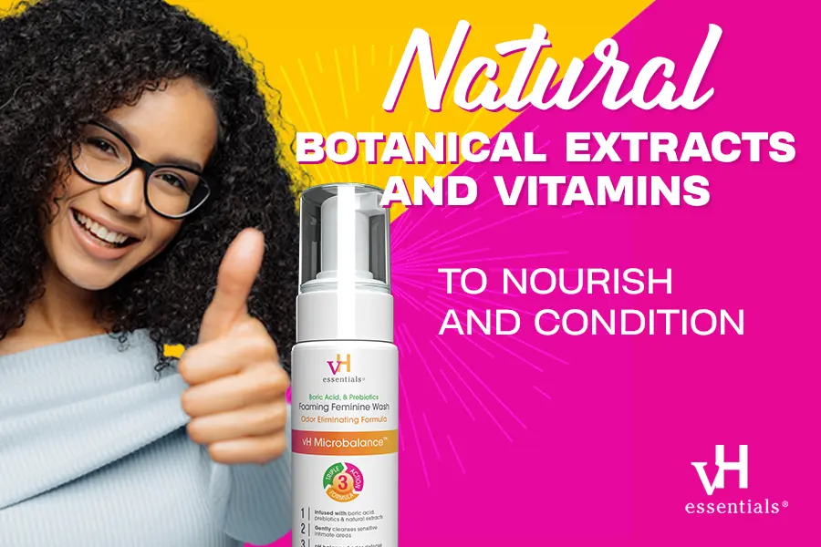 Natural botanical extracts and vitamins
