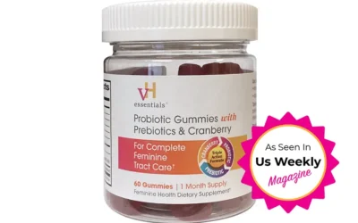 vH essentials Probiotic Gummies with Prebiotics and Cranberry