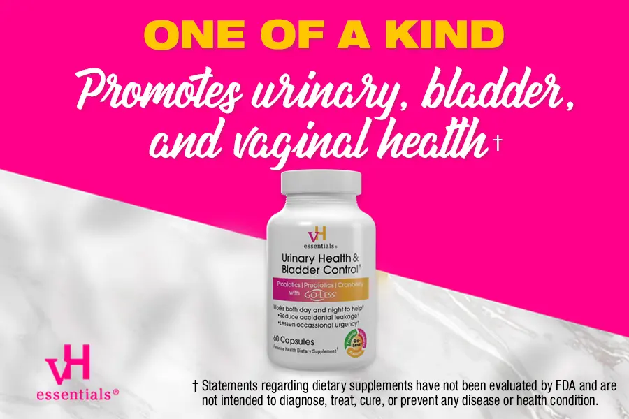 One of a kind: promotes urinary, bladder and vaginal health