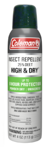 25% deet repellent