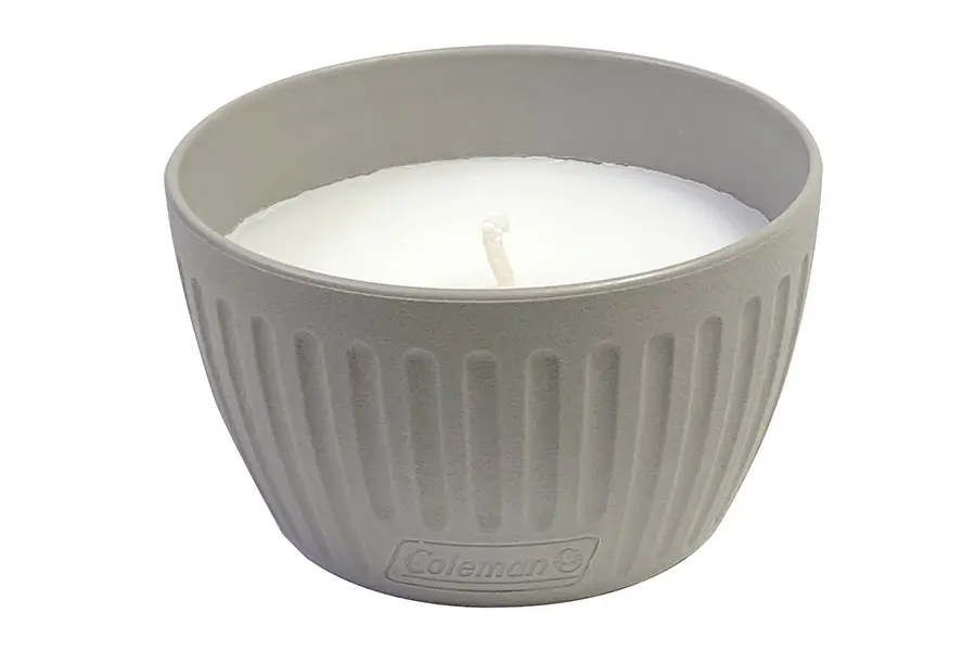 Coleman Citronella Stone Look Candle