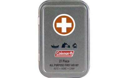 Coleman All Purpose Mini First Aid Kit Tin – 27 Pieces