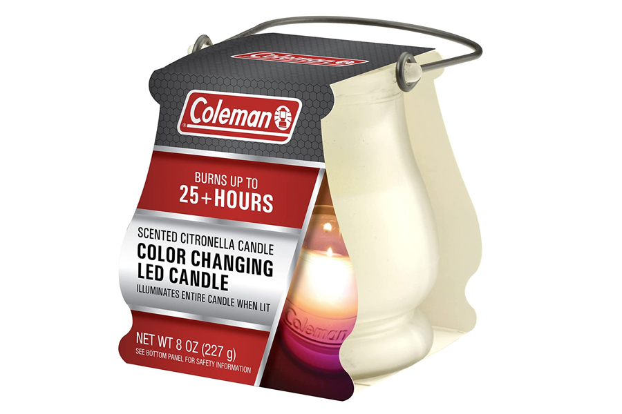 Color changing deals citronella candle