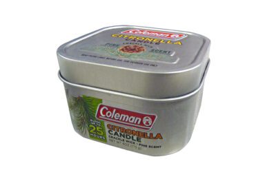 Coleman Scented Citronella Tin Candles