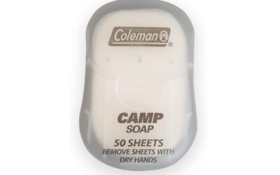 Coleman Camp Soap – 50 Travel Soap Sheets
