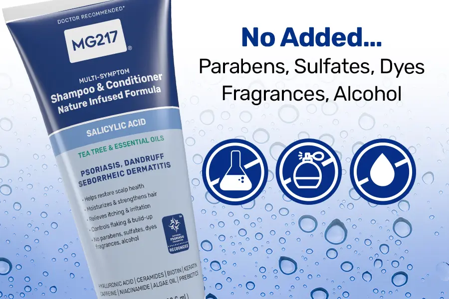 No added parabens, sulfates, dyes, fragrances or alcohol