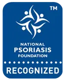 National Psoriasis Foundation logo ---- recoginzied