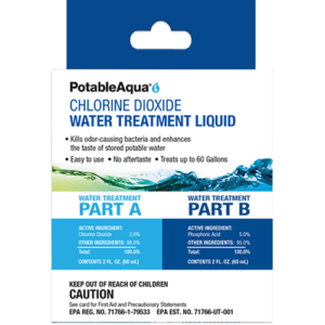 Potable Aqua liquid water treatment
