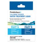 potable aqua chlorine dioxide water treatment liquid