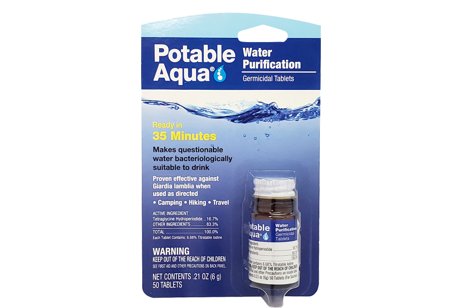 Water deals purification iodine