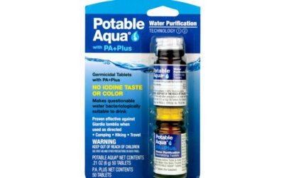 Potable Aqua Water Purification Tablets With PA Plus