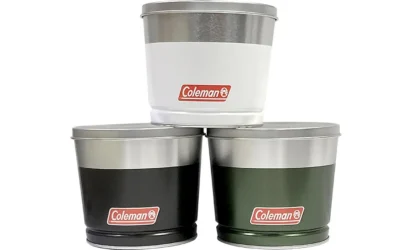 Coleman Tin Candles with Lid