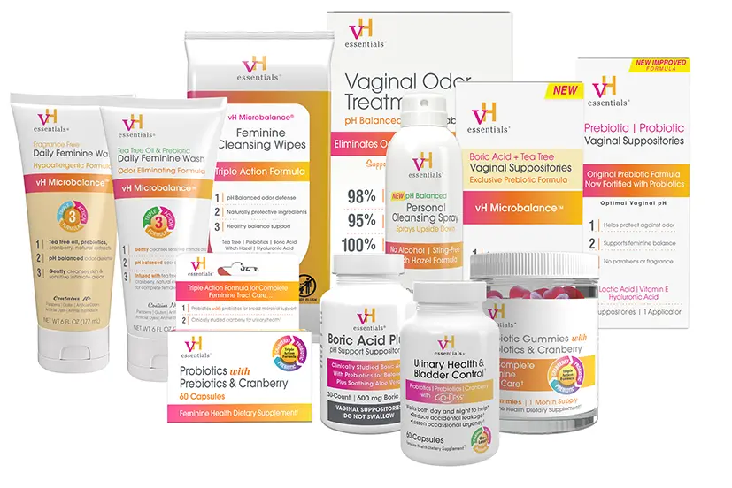 vH essentials products