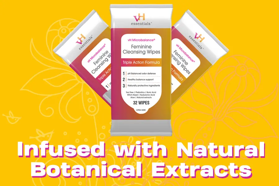 infused with natural botanical extracts