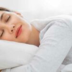 sleeping woman