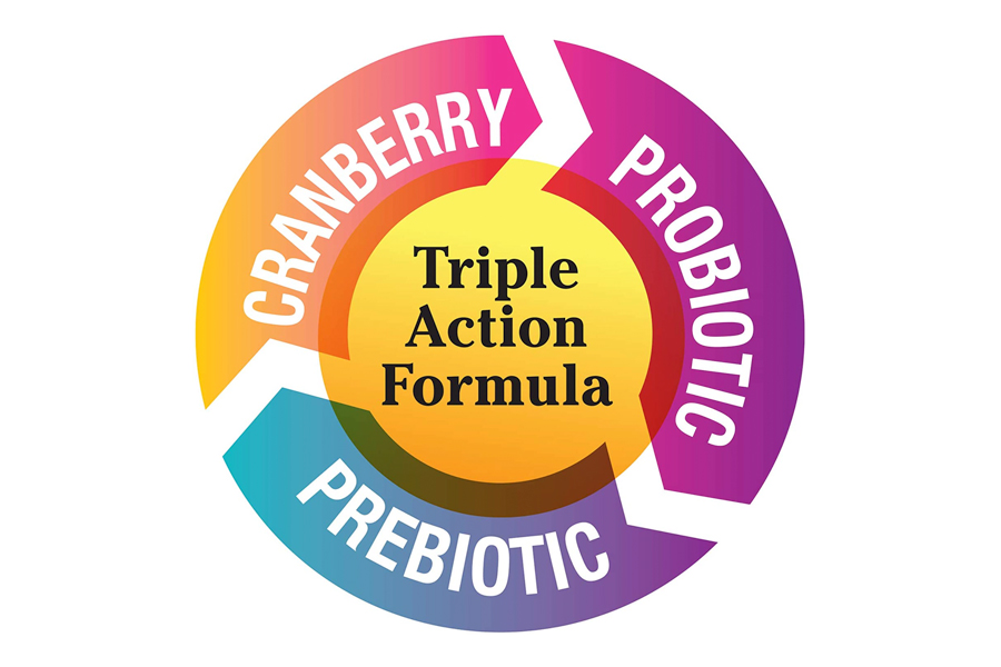 vH essentials probiotics with prebiotics and cranberry capsules